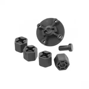 Cen Racing Wheel Hex, Direct Drive Spur Holder, Dust Plug