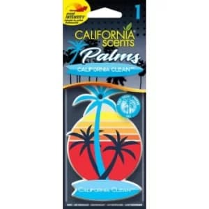 California Car Scents Palm Tree Car Air freshener (Case Of 6)