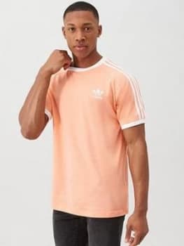 Adidas Originals 3-Stripe T-Shirt - Pink