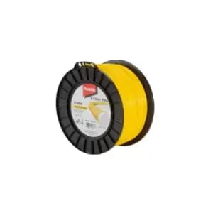 Makita Round Trim Pro E-02858 Strimmer Line (Diameter 3.0 mm, 168 m, Yellow)