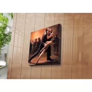 4545C-27 Multicolor Decorative Canvas Painting