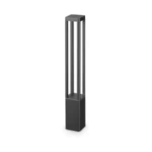 Ideal Lux LED Outdoor Tall Bollards Anthracite IP65, 3000K