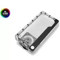 EK Water Blocks EK-Quantum Kinetic FLT 240 D5 PWM D-RGB Pump / Reservoir Combo - Plexi