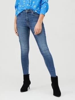 Whistles Sculpted Skinny Jean - Denim