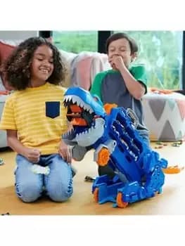 Hot Wheels City Ultimate T-Rex Transporter Playset