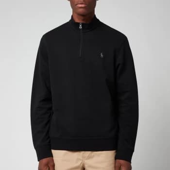Polo Ralph Lauren Mens Quarter Zip Jumper - Polo Black - M