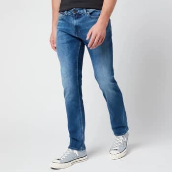 Tommy Jeans Mens Scanton Slim Fit Jeans - Dynamic Jacob Blue - W32/L30