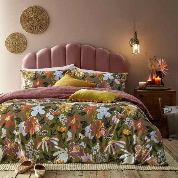 Furn Furn Asterea Floral Bedding Set - King size