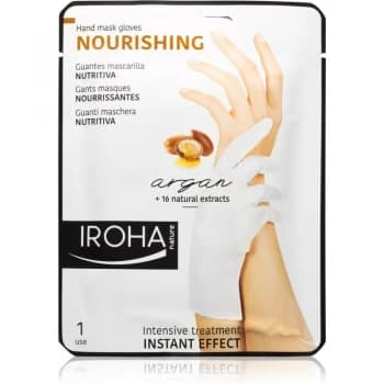 IROHA Nourishing Hand & Nail Care Gloves With Argan Oil 1pcs