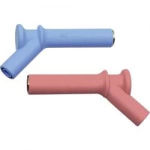 Safety test probe 4mm jack connector CAT IV 1000 V Red Staeubli