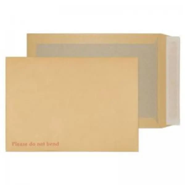 ValueX C4 Envelopes Board Back Pocket Peel & Seal Manilla 120gsm EXR15651BL