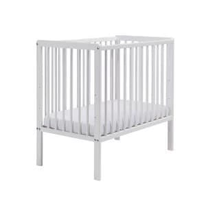 East Coast Carolina Space-Saver Cot with Mattress White
