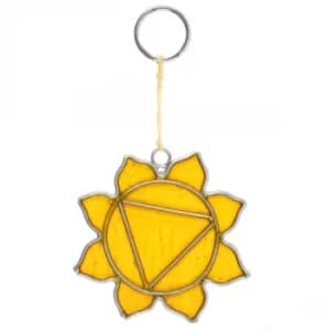 Solar Plexus Chakra Mini Symbol Suncatcher