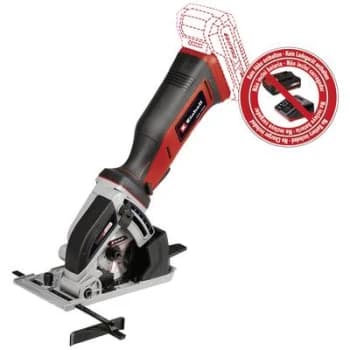 Einhell TE-CS 18/89 Li - Solo Mini handheld circular saw 89mm w/o battery, incl. cutting disc 18 V