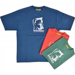 Roughneck Mens Colour Logo T Shirt Triple Pack Assorted L