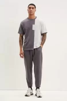 Relaxed Fit Reversed Jersey Joggers