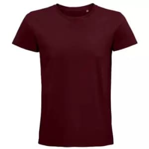 SOLS Unisex Adult Pioneer Organic T-Shirt (3XL) (Burgundy)
