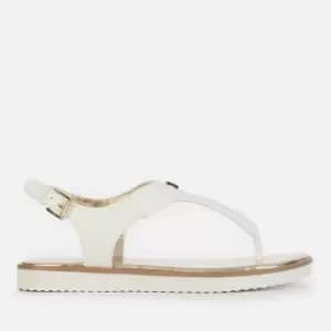 Michael Kors Girls Brandy Paislee Sandals - White - UK 1 Kids