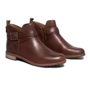 Barbour Womens Darlene Boots Brown UK 4