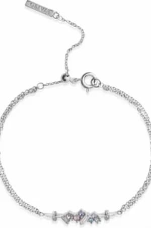 Olivia Burton Jewellery Rainbow Bee Rainbow Bee Chain Bracelet Silver