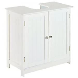 HOMCOM Bathroom Cabinet White 725mm x 130 mm x 380 mm