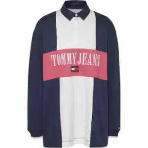 Tommy Jeans Tjw Archive Blocking Rugby Polo - Multi