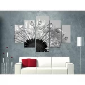 ST035 Multicolor Decorative MDF Painting (5 Pieces)