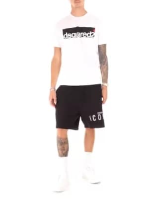 DSQUARED2 T-Shirt Men White COTONE