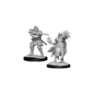 D&D Nolzur's Marvelous Miniatures (W15) Hobgoblin Fighter Male & Hobgoblin Wizard Female