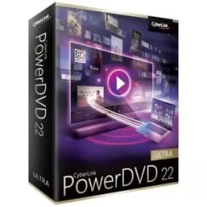 Cyberlink PowerDVD 22 Ultra Full version, 1 licence Windows Video editor