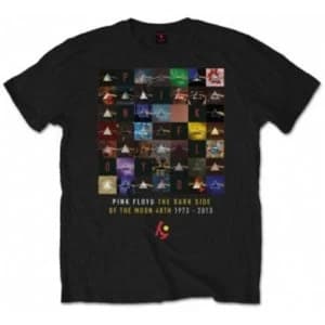 Pink Floyd DSOTM 40th Variations Blk Mens T Shirt: Small