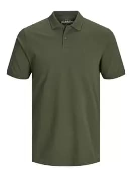 JACK & JONES Classic Polo Shirt Men Green
