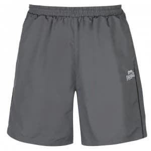 Lonsdale Pocketed Woven Shorts Mens - Charcoal