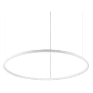 Ideal Lux Lighting - Ideal Lux Decorative Round Integrated Pendant Light White, 4000K, 51W