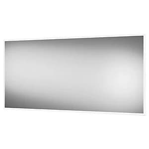Wickes Brisbane Colour Changing Matt Black LED Mirror - 1200 x 600mm