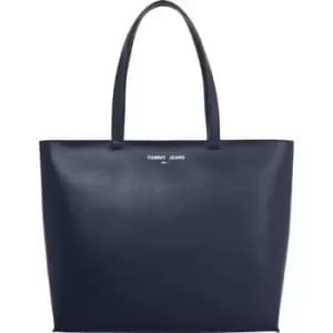 Tommy Jeans Tjw Essential Pu Tote - Blue
