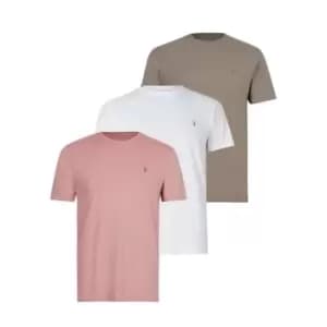 AllSaints AllSaints Brace Tee 3 Pack Mens - Pink