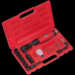 Sealey GSA20KIT Air Ratchet Wrench Kit 3/8" Drive