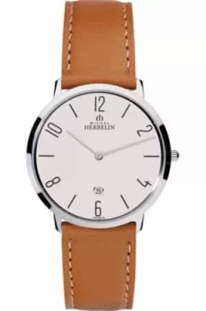 Mens Michel Herbelin Ikone Grand Watch 19515/21GO