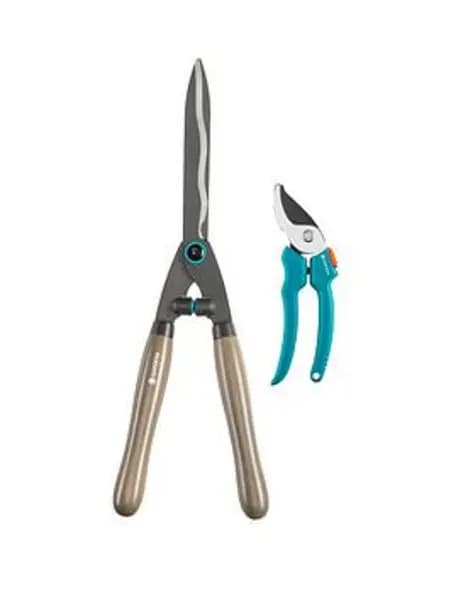 Gardena Naturecut Hedge Shears and Secateurs Set