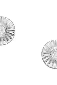 Ladies Fossil Jewellery Sterling Earrings JFS00617040