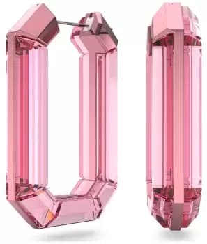 Swarovski 5633955 Lucent Hoop Earrings Pink Jewellery