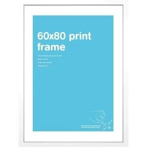 White Art Print Frame (60 x 80cm)