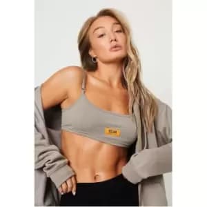 I Saw It First Taupe Reclaim Skinny Strap Bralet - Brown