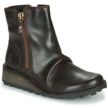 Fly London MON944FLY womens Mid Boots in Black,4,7,8,3,4,5,6,7,8
