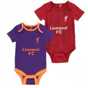 Team Football Body Vest Set Baby Boys - Liverpool