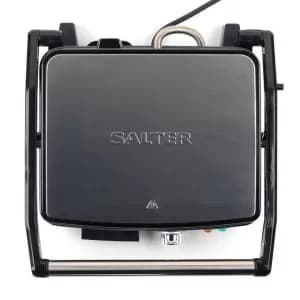 Salter Megastone Non Stick XL Fold Out Health Grill and Panini Maker