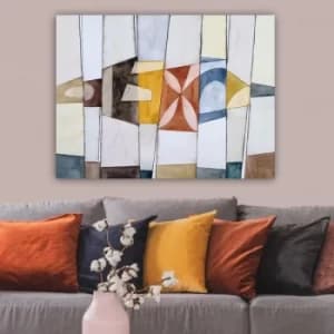 265904369_70100 Multicolor Decorative Canvas Painting