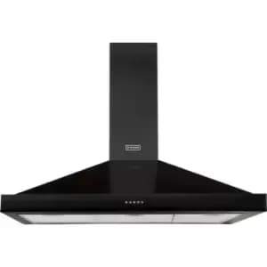 Stoves S1000 STER CHIM 100cm Chimney Cooker Hood - Black