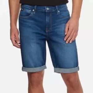 Calvin Klein Jeans Mens Slim Shorts - Denim Medium - W32
